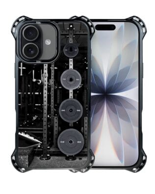 Etui do iPhone 17 IBIZU DropGuard Ultra z MagSafe, #Move, Stacja żelazo