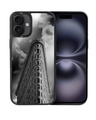 Etui do iPhone 16 Plus IBIZU DropGuard Matt z MagSafe, Noir City, Flatiron