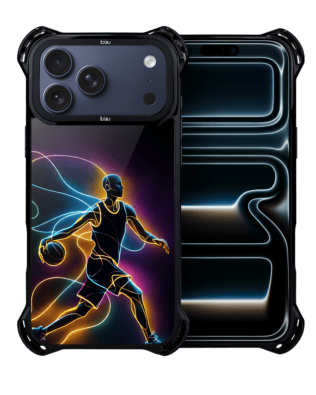 Etui do iPhone 17 Pro Max IBIZU DropGuard Ultra z MagSafe, #ElectroMove, Duch koszykówki