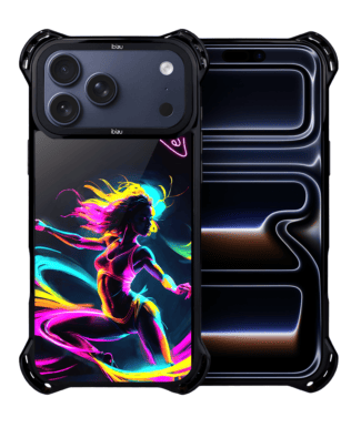 Etui do iPhone 17 Pro Max IBIZU DropGuard Ultra z MagSafe, #ElectroMove, Taneczny rytm