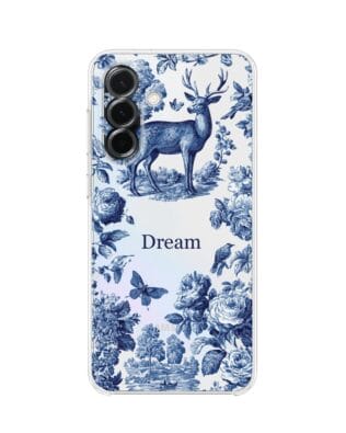 Etui do Samsung Galaxy A36 5G przeźroczyste, silikonowe Flexi, Mystic, Dream Deer