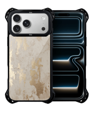 Etui do iPhone 17 Pro Max IBIZU DropGuard Ultra z MagSafe, Ethereal Essence, Szampańskie Złoto