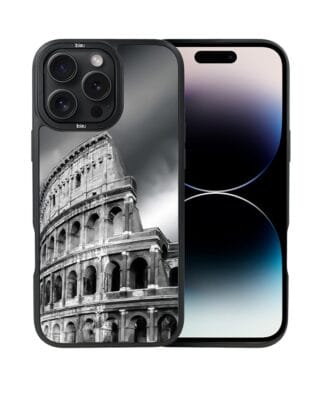 Etui do iPhone 14 Pro Max IBIZU DropGuard Matt z MagSafe, Noir City, Koloseum