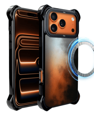 Etui do iPhone 17 Pro IBIZU DropGuard Ultra z MagSafe, Twilight Dreams, Ember