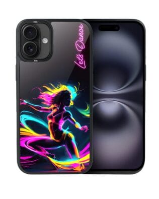 Etui do iPhone 16 IBIZU DropGuard Matt z MagSafe, #ElectroMove, Taneczny rytm