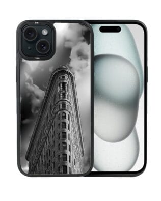 Etui do iPhone 15 IBIZU DropGuard Matt z MagSafe, Noir City, Flatiron