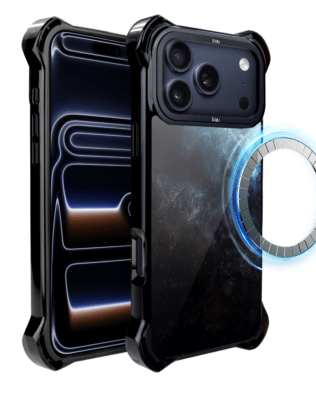 Etui do iPhone 17 Pro Max IBIZU DropGuard Ultra z MagSafe, Twilight Dreams, Deep Ocean