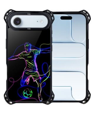 Etui do iPhone Air IBIZU DropGuard Ultra z MagSafe, #ElectroMove, Moc footballu
