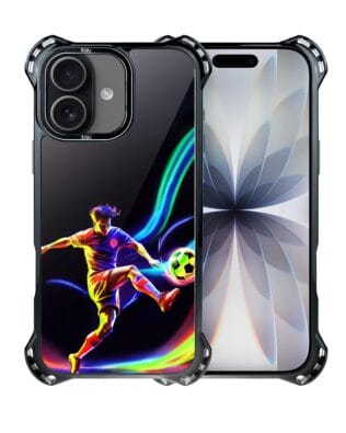 Etui do iPhone 17 IBIZU DropGuard Ultra z MagSafe, #ElectroMove, W rytmie piłki nożnej