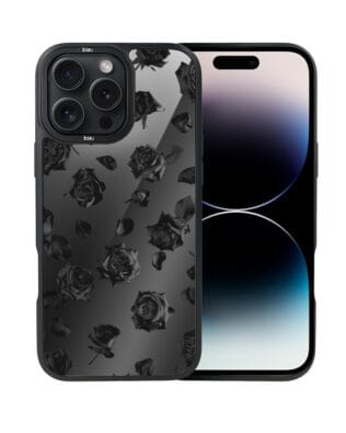 Etui do iPhone 14 Pro Max IBIZU DropGuard Matt z MagSafe, Midnight Mirror, Sen róż