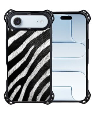 Etui do iPhone Air IBIZU DropGuard Ultra z MagSafe, Zew Natury, Zebra
