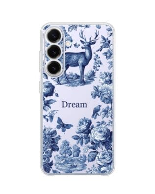 Etui do Samsung Galaxy S25 FE przeźroczyste, silikonowe Flexi, Mystic, Dream Deer