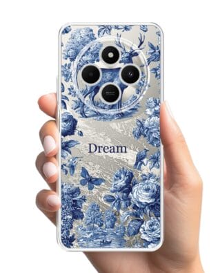 Etui do Xiaomi POCO C75 przeźroczyste, silikonowe Flexi, Mystic, Dream Deer