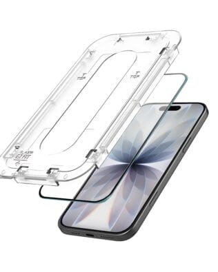 Szkło hartowane na ekran ochrona 9H z aplikatorem do iPhone 17