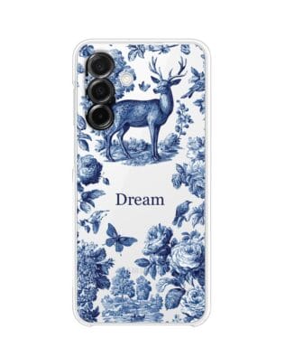 Etui do Samsung Galaxy A26 5G przeźroczyste, silikonowe Flexi, Mystic, Dream Deer