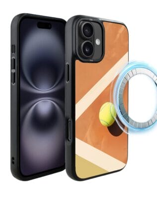 Etui do iPhone 16 Plus IBIZU DropGuard Matt z MagSafe, #Move, Tenis