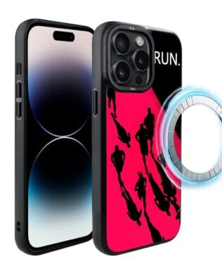 Etui do iPhone 14 Pro Max IBIZU DropGuard Matt z MagSafe, #Move, Nocny maraton