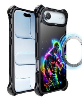 Etui do iPhone Air IBIZU DropGuard Ultra z MagSafe, #ElectroMove, Jest moc