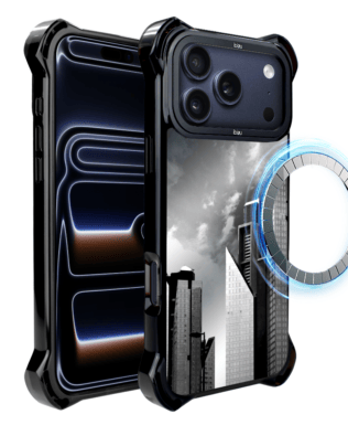 Etui do iPhone 17 Pro Max IBIZU DropGuard Ultra z MagSafe, Noir City, Manhattan