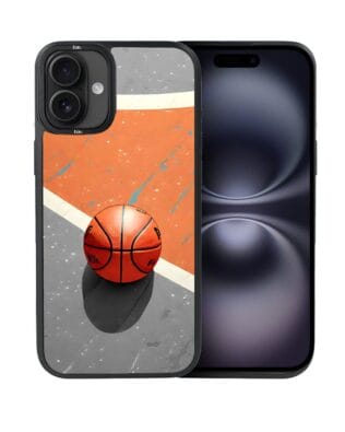 Etui do iPhone 16 Plus IBIZU DropGuard Matt z MagSafe, #Move, Koszykówka