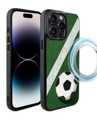 Etui do iPhone 14 Pro IBIZU DropGuard Matt z MagSafe, #Move, Przy boisku