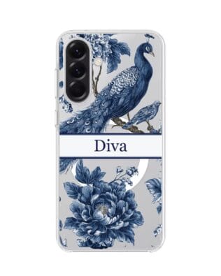 Etui do Samsung Galaxy A56 5G z MagSafe przeźroczyste, silikonowe Flexi, Mystic, Dream Deer