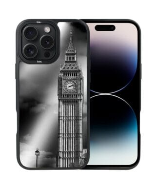 Etui do iPhone 14 Pro IBIZU DropGuard Matt z MagSafe, Noir City, Big Ben