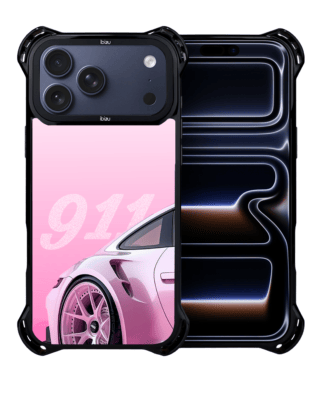 Etui do iPhone 17 Pro Max IBIZU DropGuard Ultra z MagSafe, TechDrive, 911 różowe