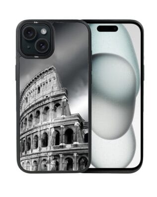 Etui do iPhone 15 Plus IBIZU DropGuard Matt z MagSafe, Noir City, Koloseum