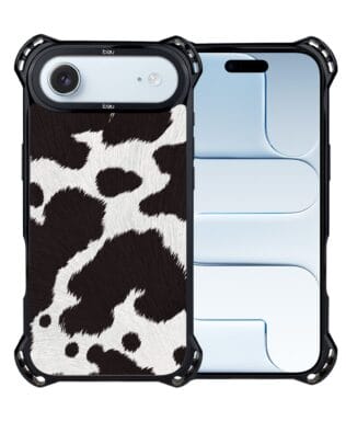 Etui do iPhone Air IBIZU DropGuard Ultra z MagSafe, Zew Natury, Polska krowa