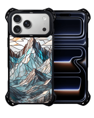 Etui do iPhone 17 Pro Max IBIZU DropGuard Ultra z MagSafe, Barwy Szkła, Górski Potok