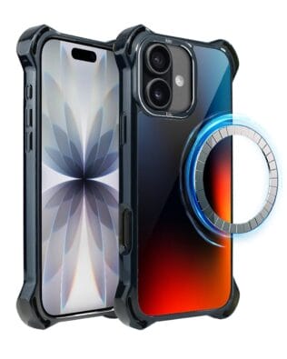 Etui do iPhone 17 IBIZU DropGuard Ultra z MagSafe, Twilight Dreams, Midnight Blue