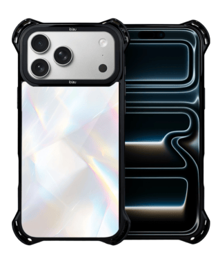 Etui do iPhone 17 Pro Max IBIZU DropGuard Ultra z MagSafe, Ethereal Essence, Opalizujący diament