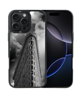 Etui do iPhone 16 Pro IBIZU DropGuard Matt z MagSafe, Noir City, Flatiron