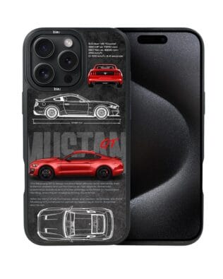 Etui do iPhone 15 Pro Max IBIZU DropGuard Matt z MagSafe, TechDrive, GT V8 “Coyote”