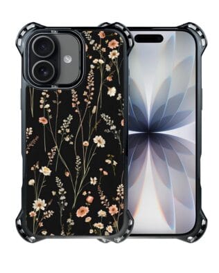 Etui do iPhone 17 IBIZU DropGuard Ultra z MagSafe, Pastel Bloom, Północny ogród