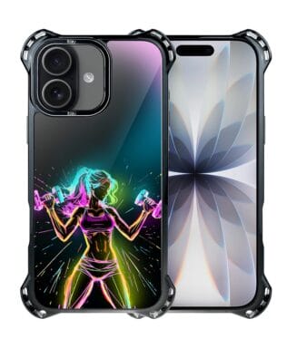 Etui do iPhone 17 IBIZU DropGuard Ultra z MagSafe, #ElectroMove, Wibracja fitness