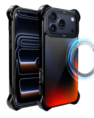 Etui do iPhone 17 Pro IBIZU DropGuard Ultra z MagSafe, Twilight Dreams, Midnight Blue