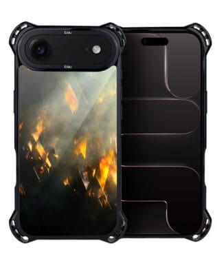 Etui do iPhone Air IBIZU DropGuard Ultra z MagSafe, Twilight Dreams, Golden Sparks