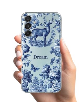 Etui do Samsung Galaxy M15 5G przeźroczyste, silikonowe Flexi, Mystic, Dream Deer