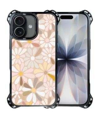 Etui do iPhone 17 IBIZU DropGuard Ultra z MagSafe, Boho, Kwiaty vintage