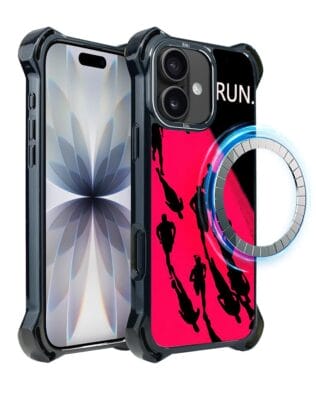 Etui do iPhone 17 IBIZU DropGuard Ultra z MagSafe, #Move, Nocny maraton