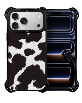 Etui do iPhone 17 Pro IBIZU DropGuard Ultra z MagSafe, Zew Natury, Polska krowa