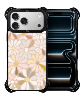 Etui do iPhone 17 Pro Max IBIZU DropGuard Ultra z MagSafe, Boho, Kwiatowa łąka