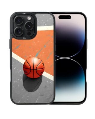 Etui do iPhone 14 Pro Max IBIZU DropGuard Matt z MagSafe, #Move, Koszykówka