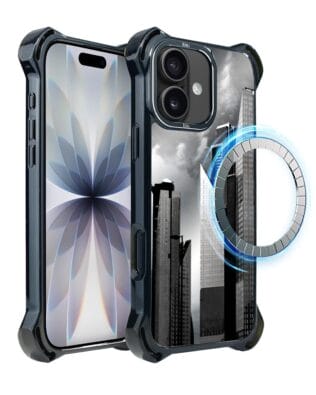 Etui do iPhone 17 IBIZU DropGuard Ultra z MagSafe, Noir City, Manhattan