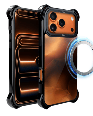 Etui do iPhone 17 Pro Max IBIZU DropGuard Ultra z MagSafe, Twilight Dreams, Mars Sunset