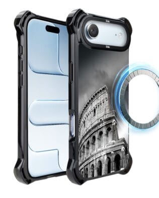 Etui do iPhone Air IBIZU DropGuard Ultra z MagSafe, Noir City, Koloseum