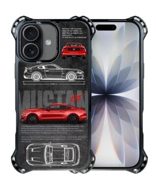 Etui do iPhone 17 IBIZU DropGuard Ultra z MagSafe, GT V8 “Coyote”