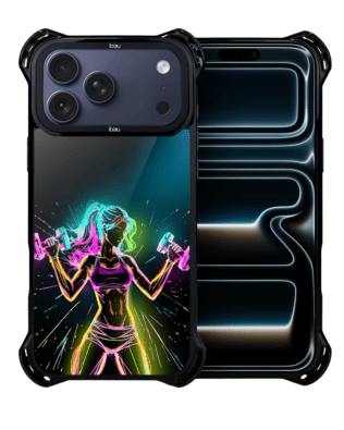 Etui do iPhone 17 Pro IBIZU DropGuard Ultra z MagSafe, #ElectroMove, Wibracja fitness